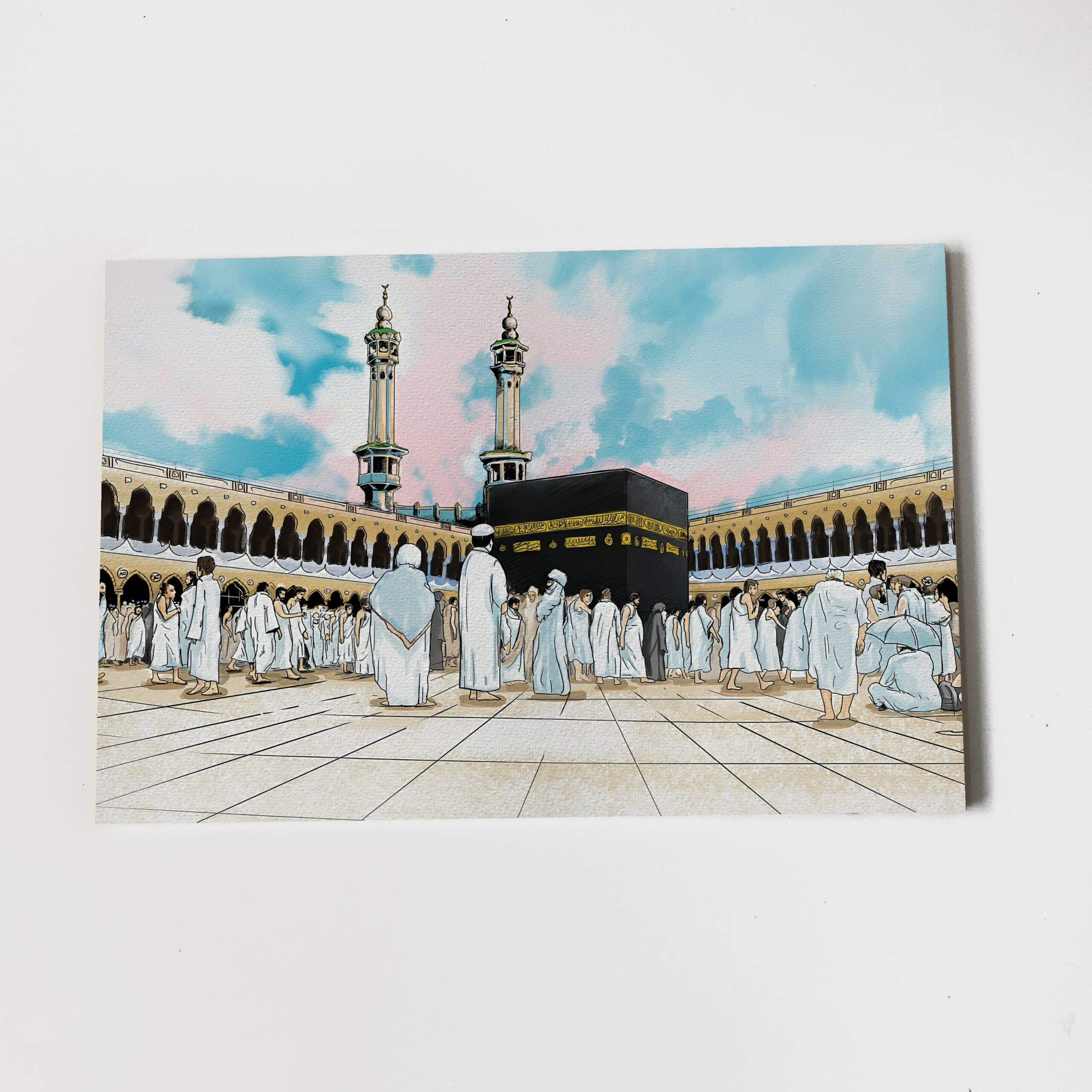 Ислам Мекка Кааба Арт Картина на холсте