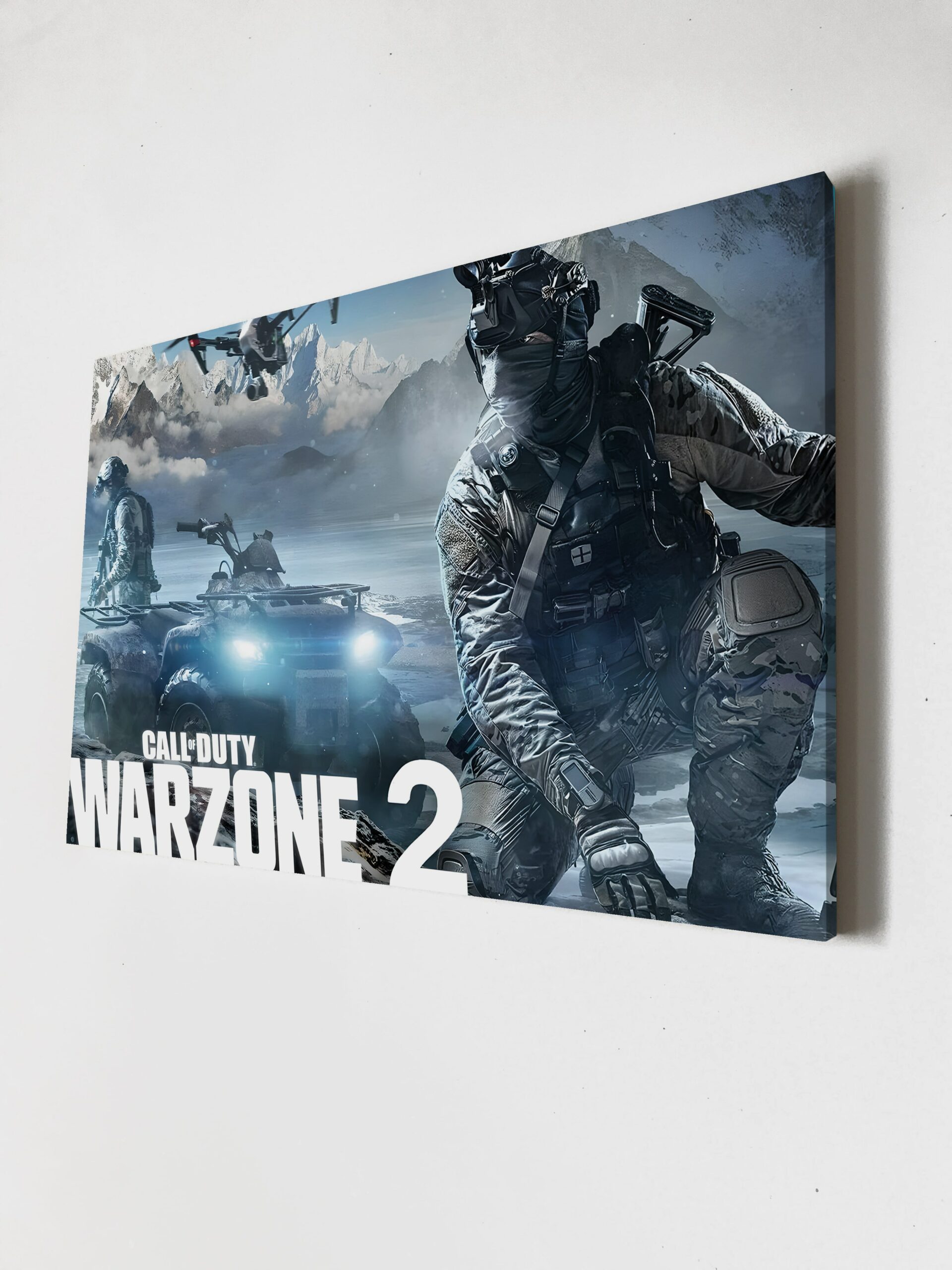 Call of Duty Warzone 2 картина на холсте
