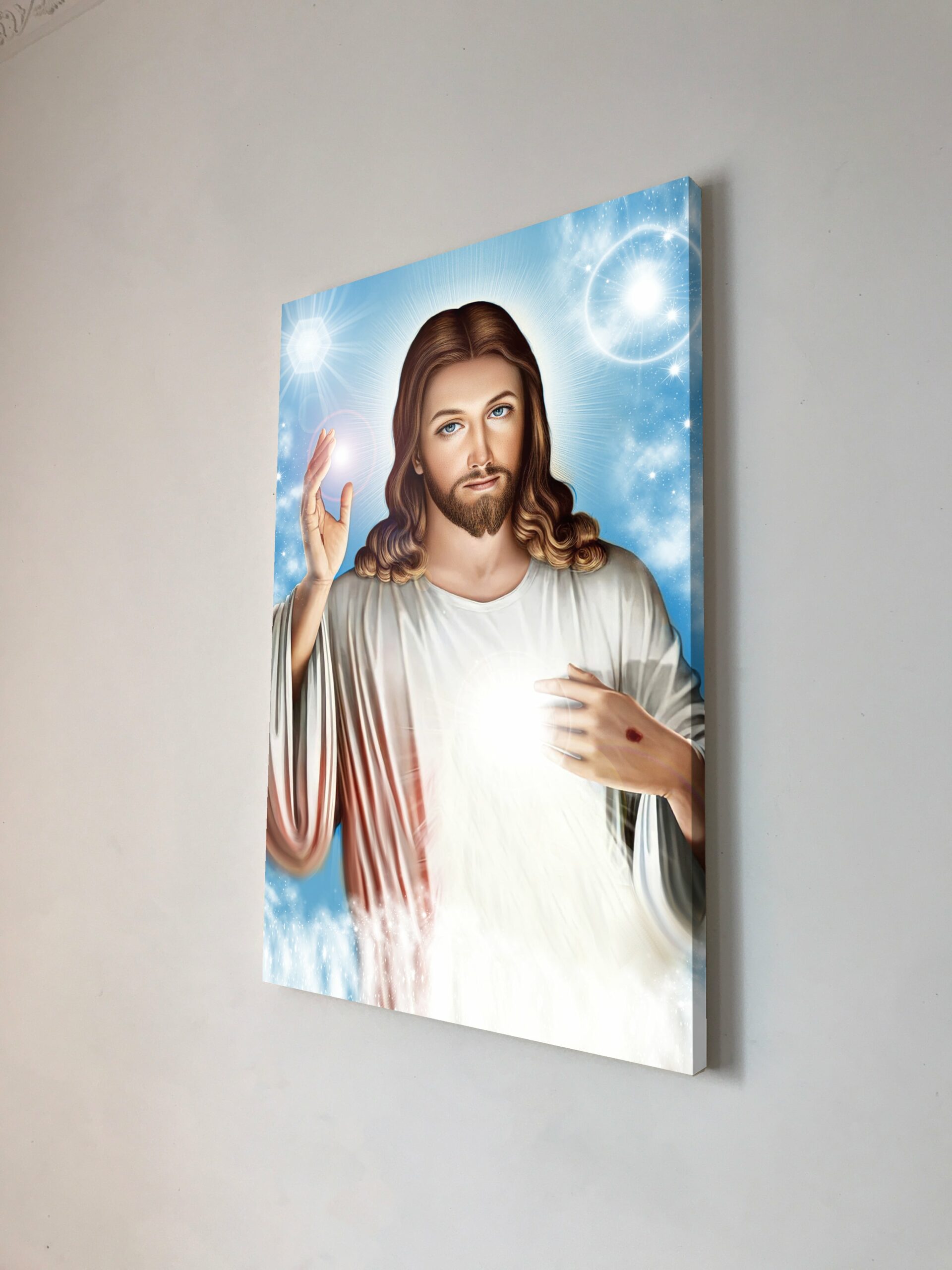 Иисус Христос Икона картина на холсте