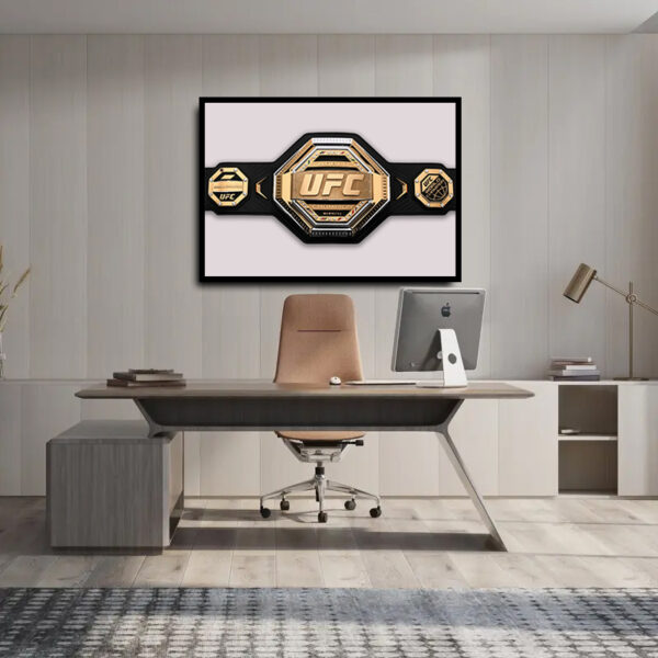 Пояс юфс Belt Ufc Постер Картина 60х40