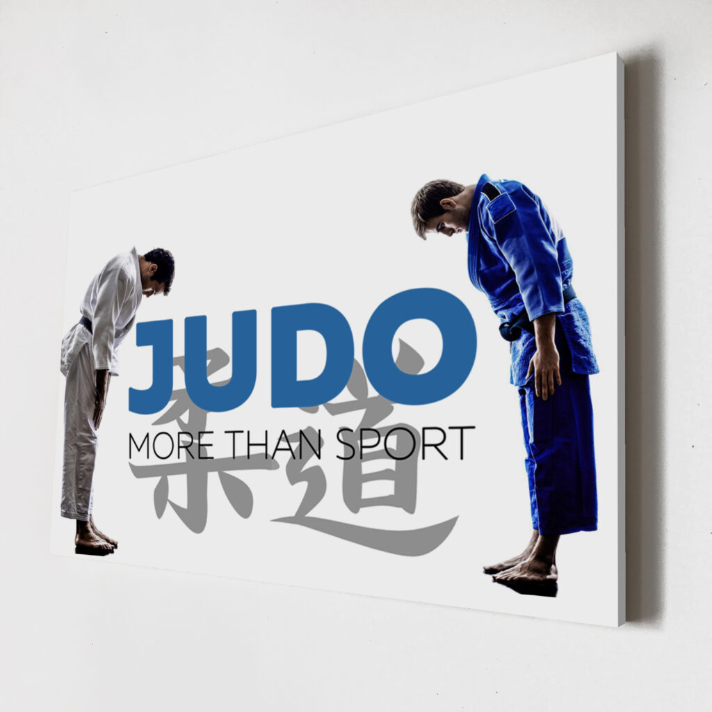 Борьба Дзюдо Judo Постер Картина 60х40