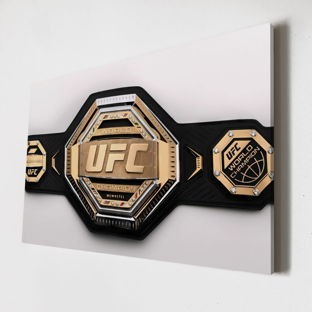 Пояс юфс Belt Ufc Постер Картина 60х40