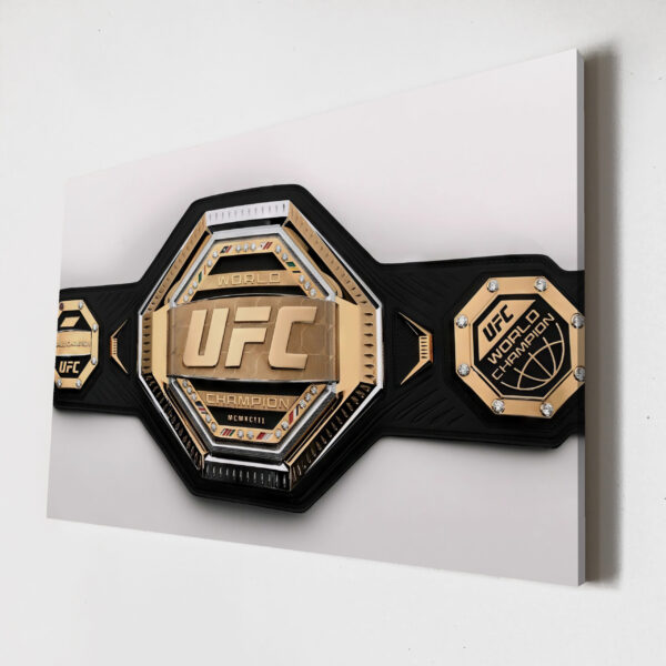 Пояс юфс Belt Ufc Постер Картина 60х40