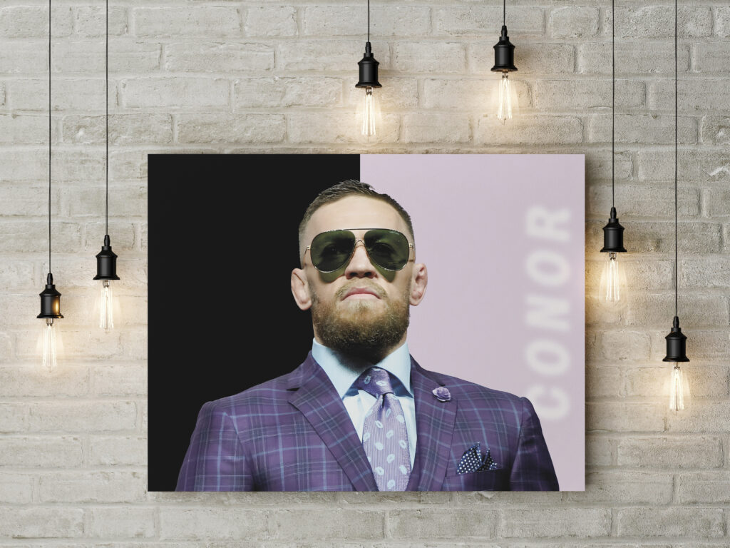 Конор Макгрегор Постер Портрет 60х40