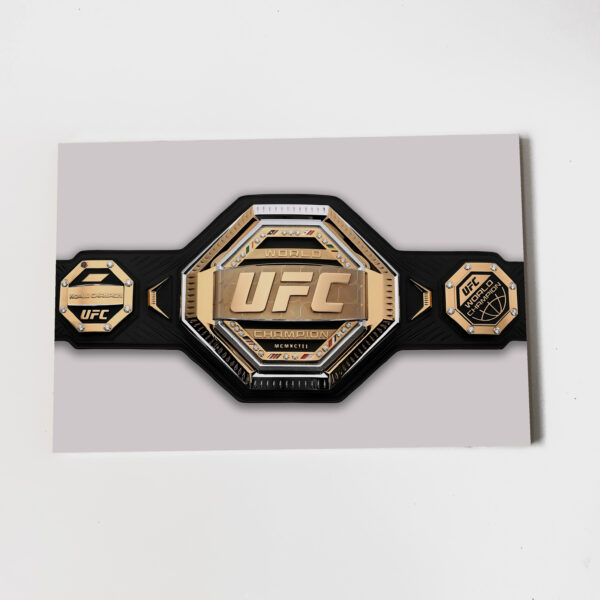 Пояс юфс Belt Ufc Постер Картина 60х40