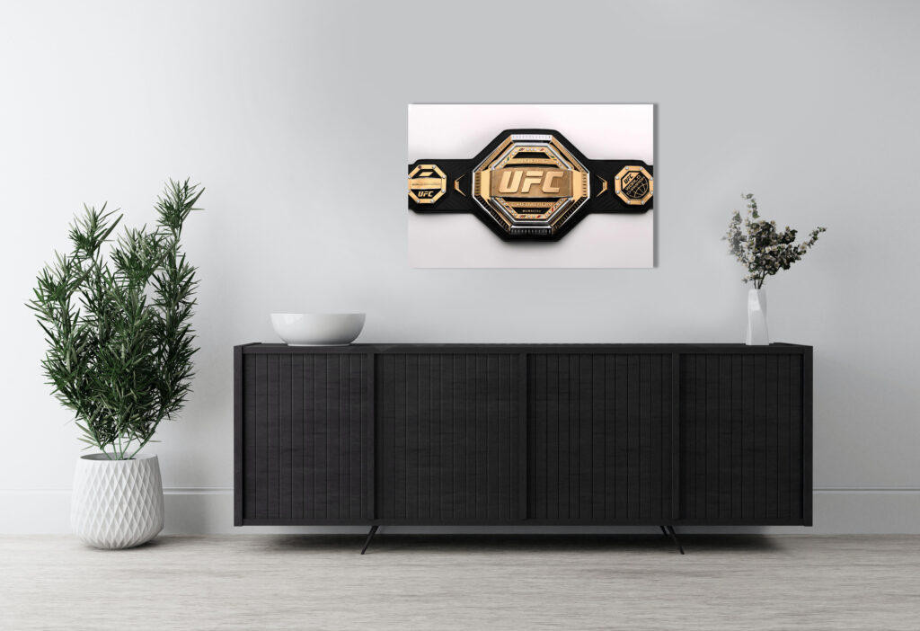 Пояс юфс Belt Ufc Постер Картина 60х40