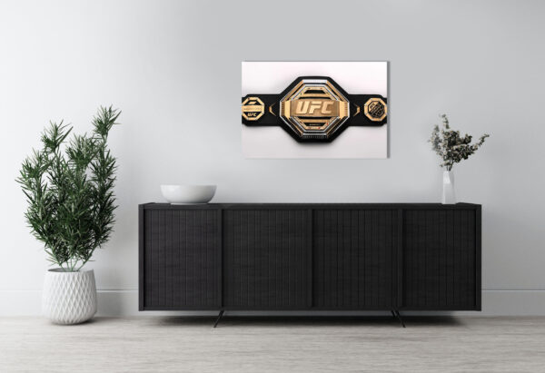 Пояс юфс Belt Ufc Постер Картина 60х40