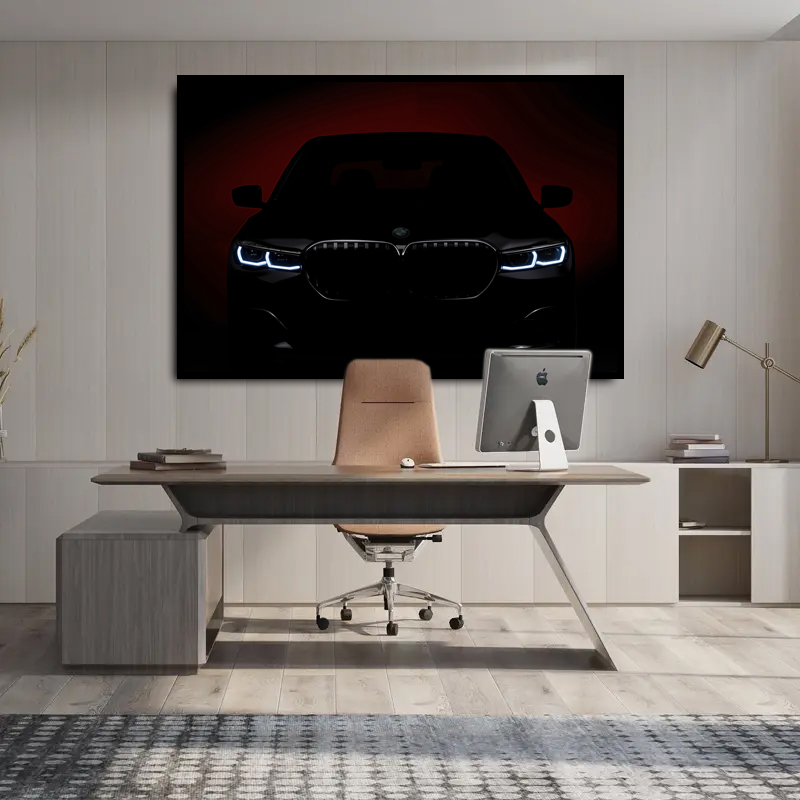 Автомобиль BMW Постер Картина 40х60