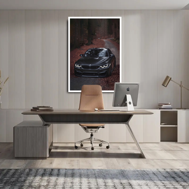 Автомобиль BMW Постер Картина 40х60