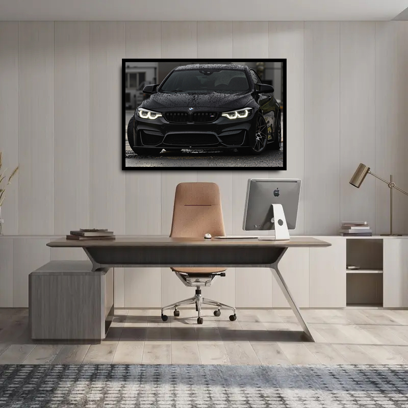 Автомобиль BMW Постер Картина 40х60
