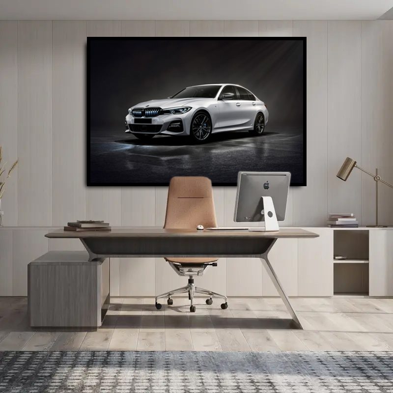 Автомобиль BMW Постер Картина 40х60