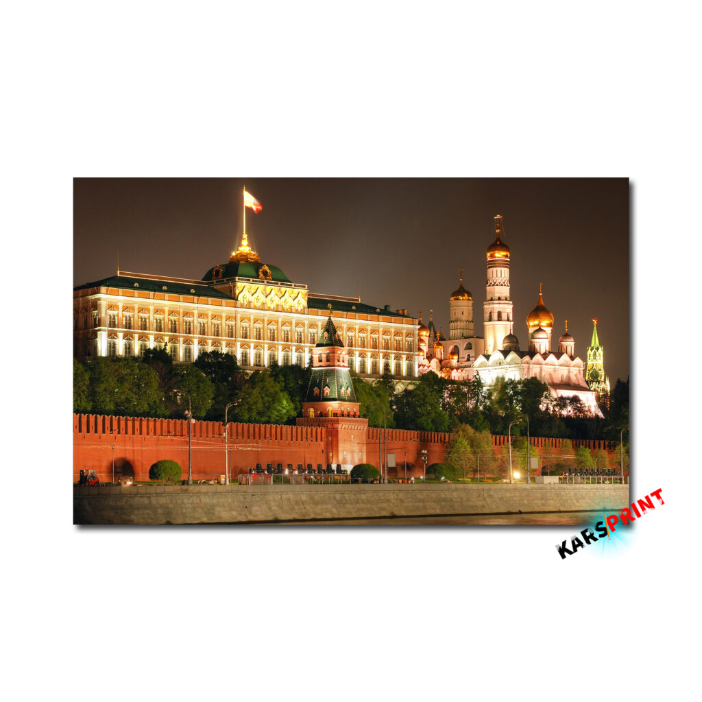 Картина на холсте Московский кремль 60х40