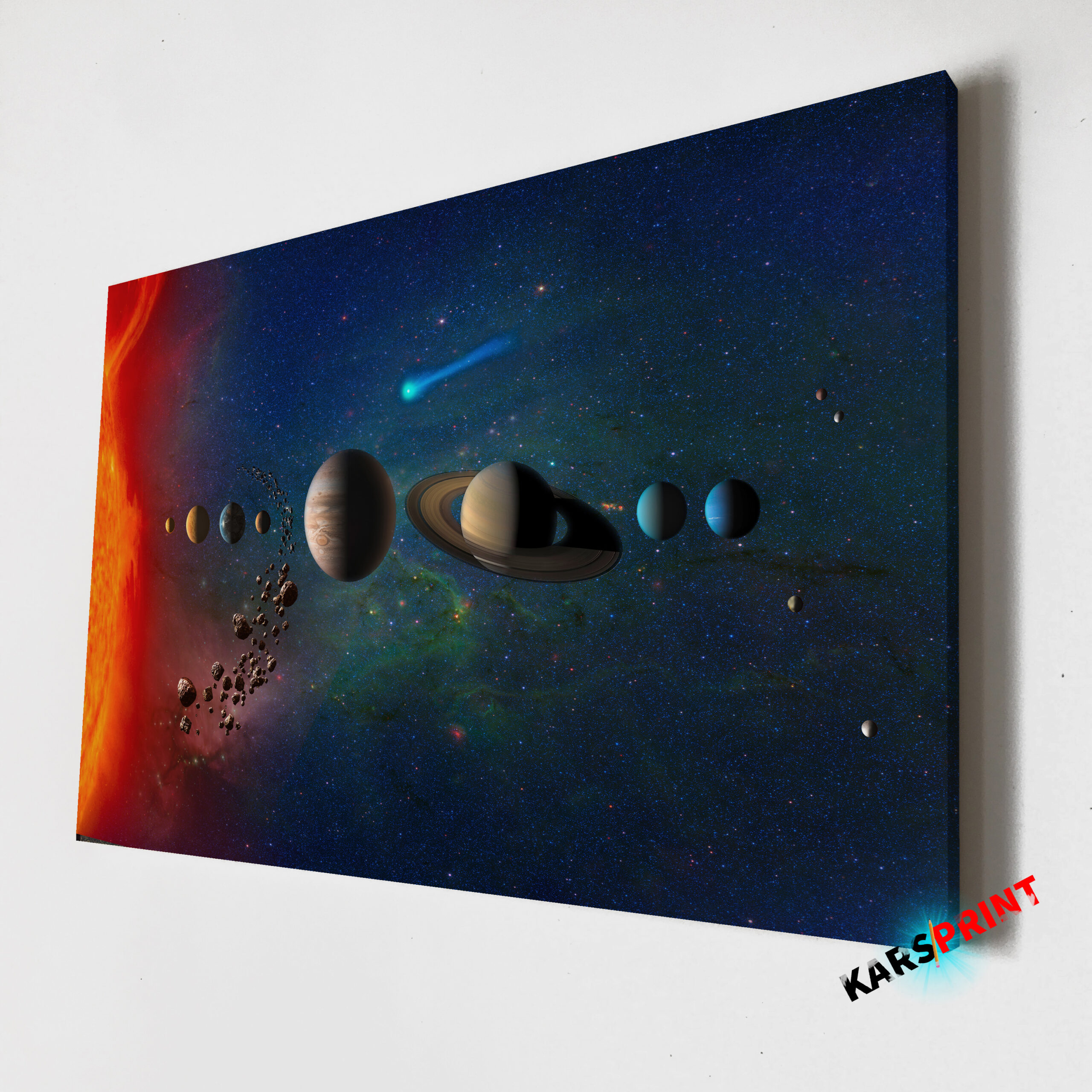 Солнечная система Постер Картина 60х40