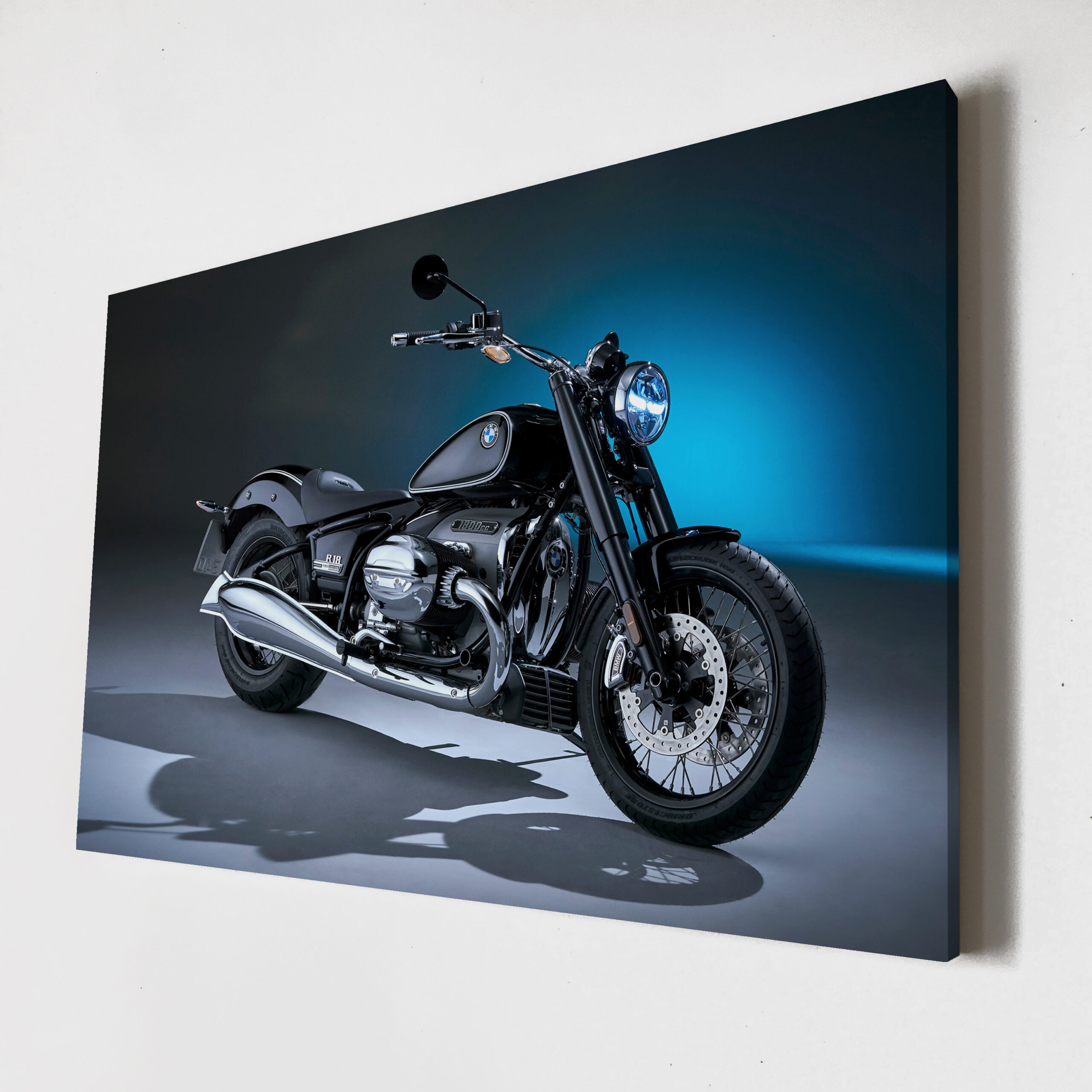Мотоцикл Байк Bmw Постер Картина 70х50