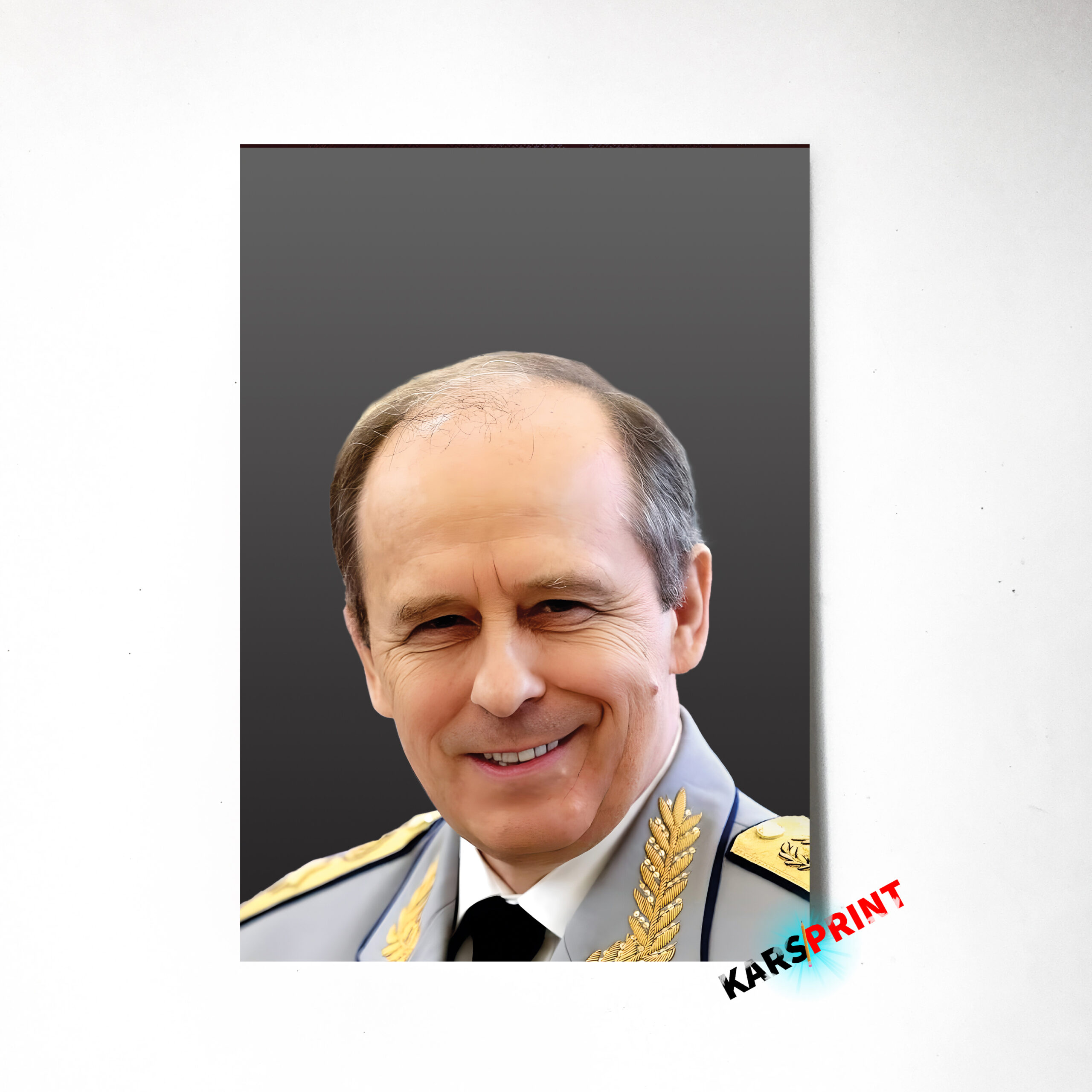 Портрет на холсте директор ФСБ России Бортников А.В