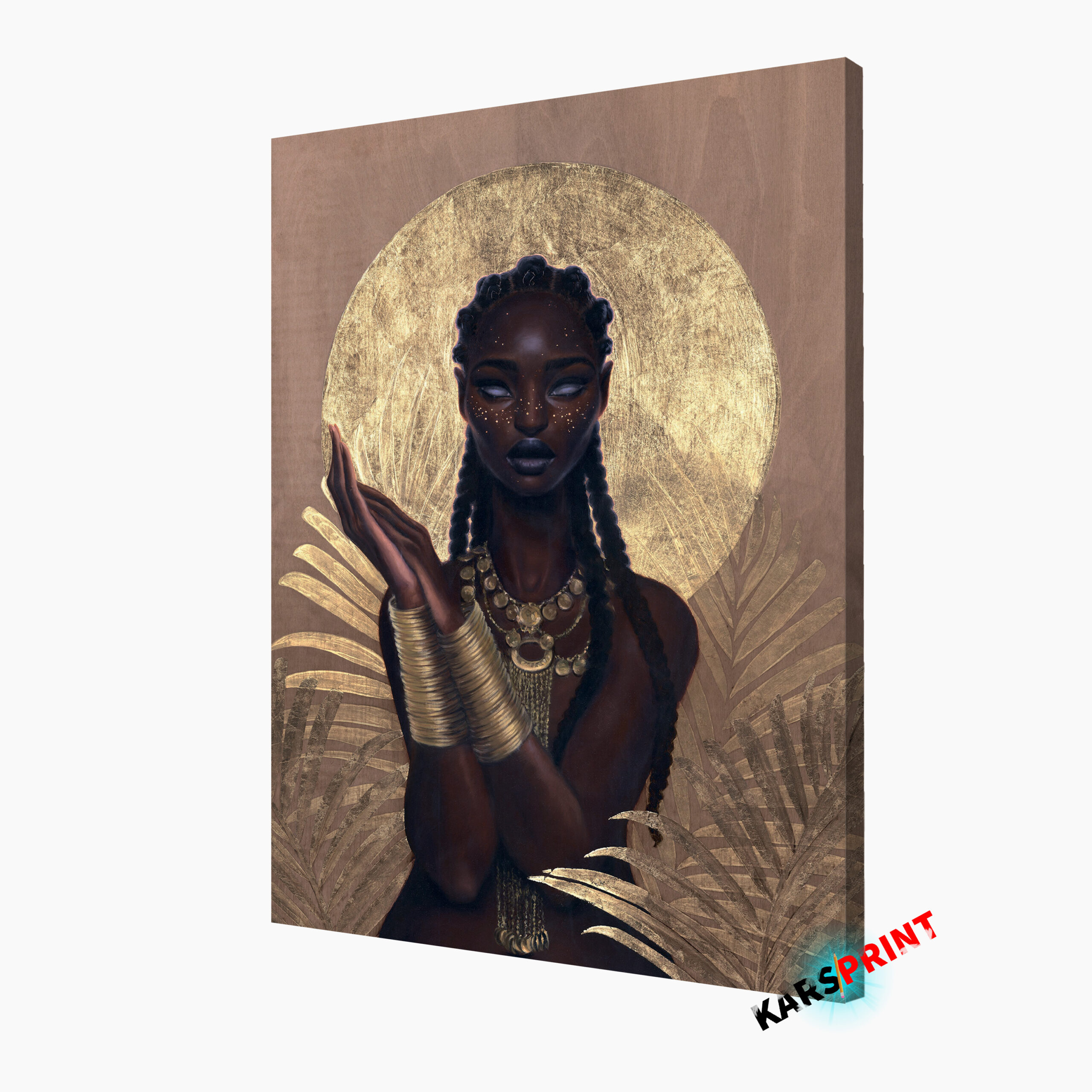 Девушка африканка Постер Картина 40х60 — изображение 2