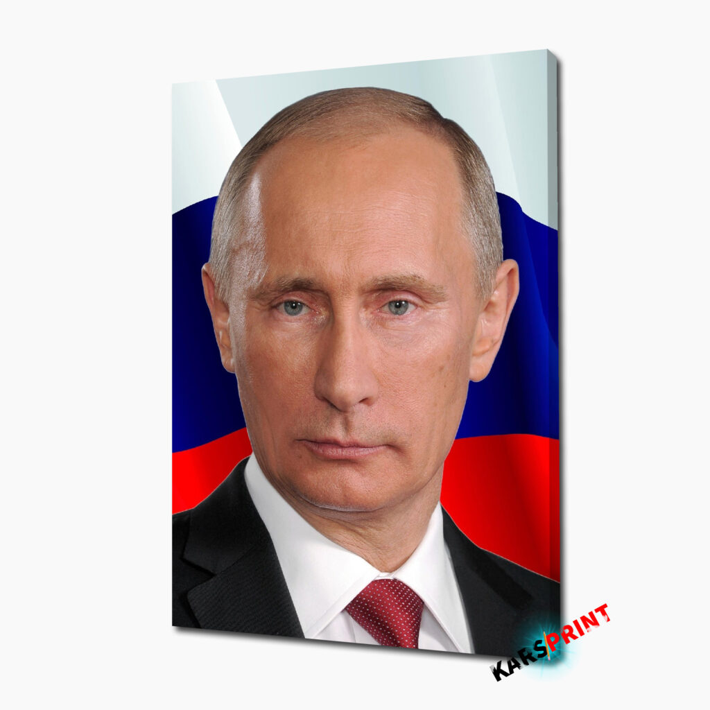 Портрет на холсте президент РФ Путин 40х60