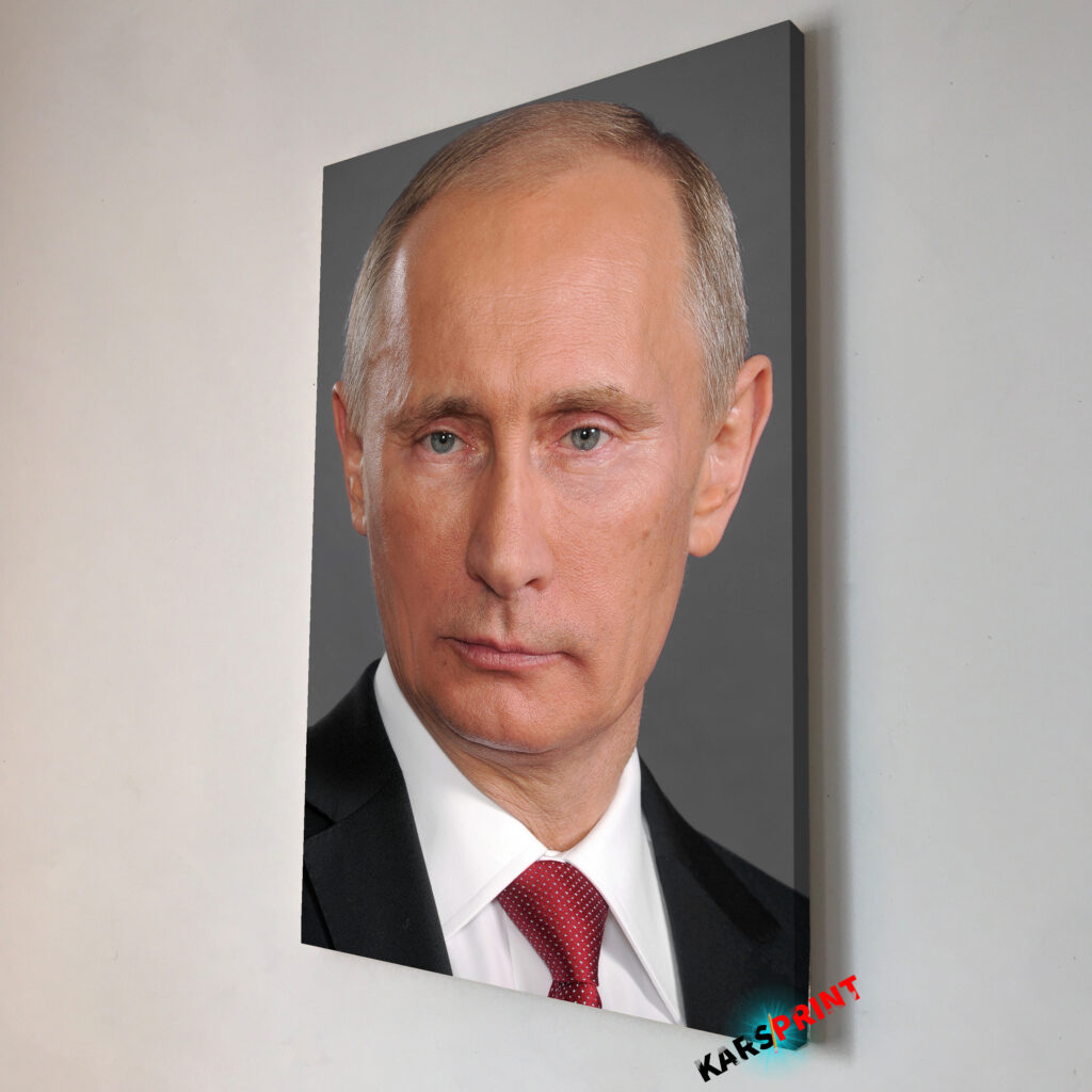 Портрет на холсте президент РФ Путин 40х60