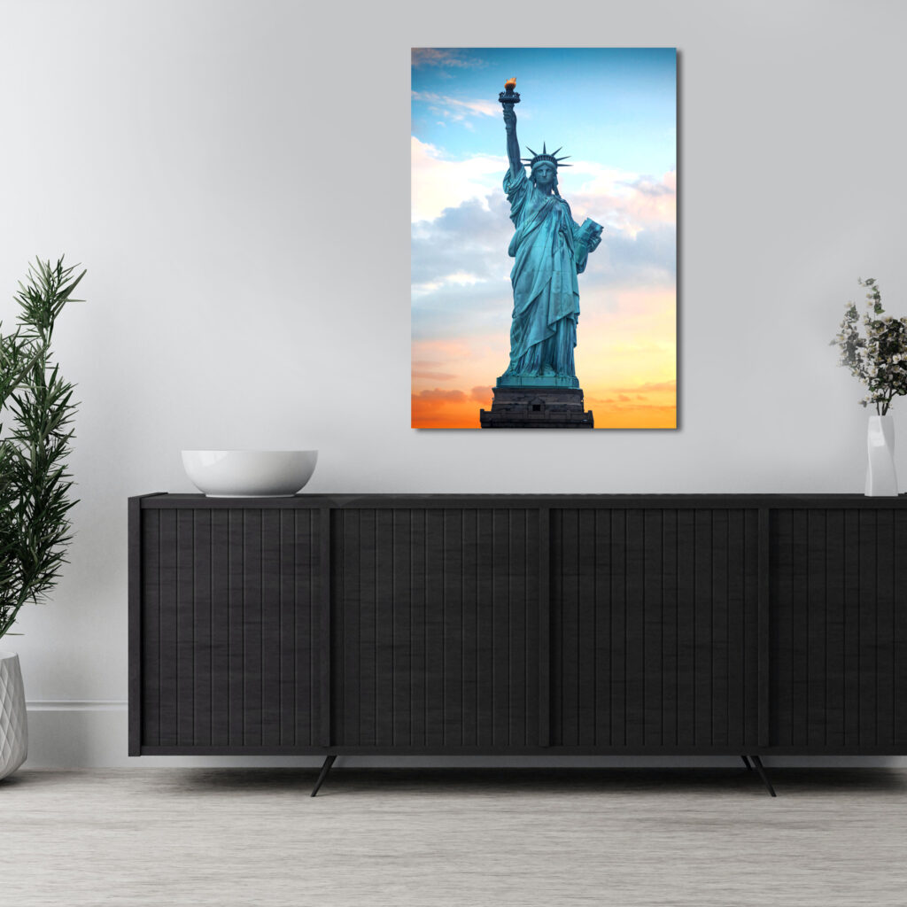 Статуя Свободы Постер Картина 40х60