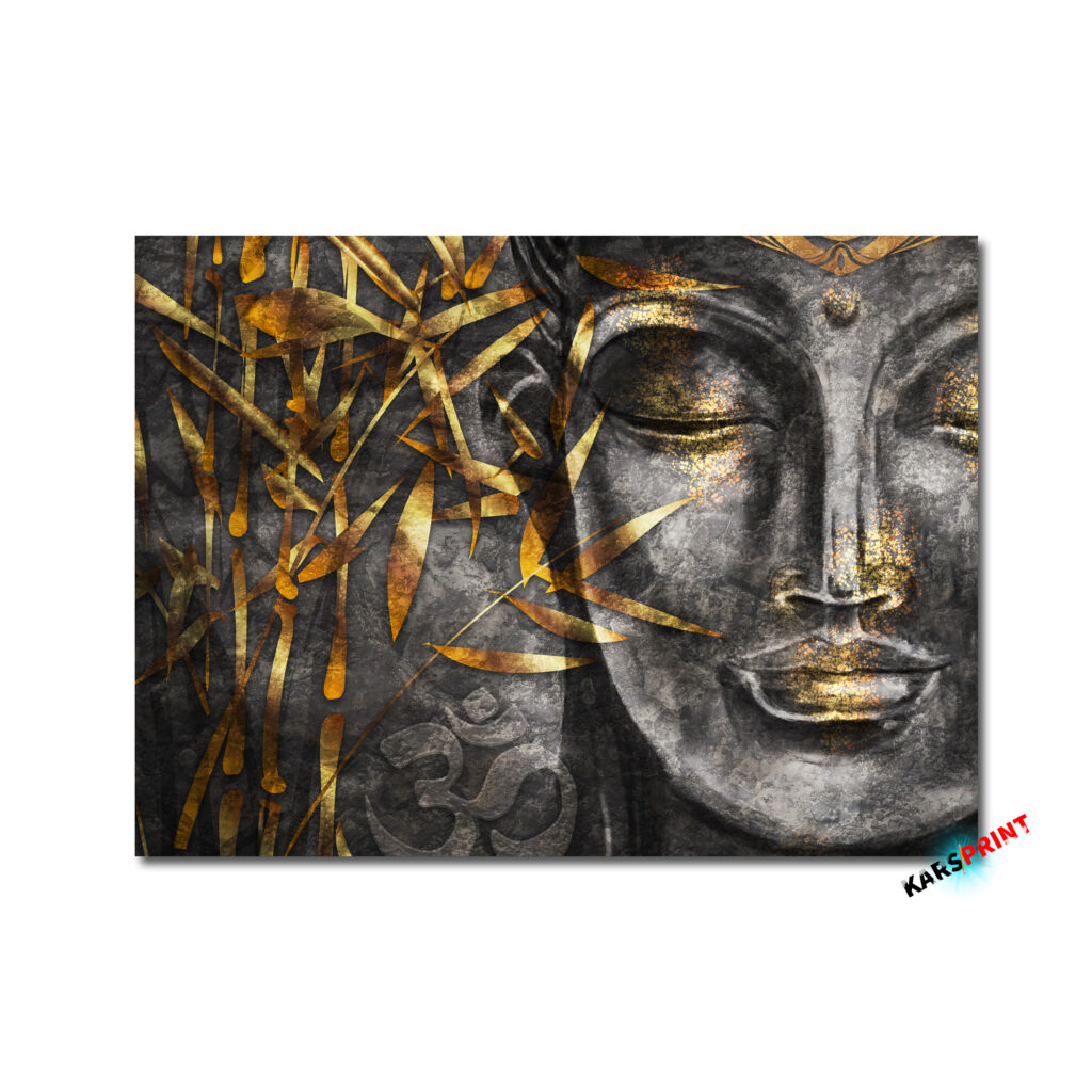 Золотая Будда Постер Картина 70х50