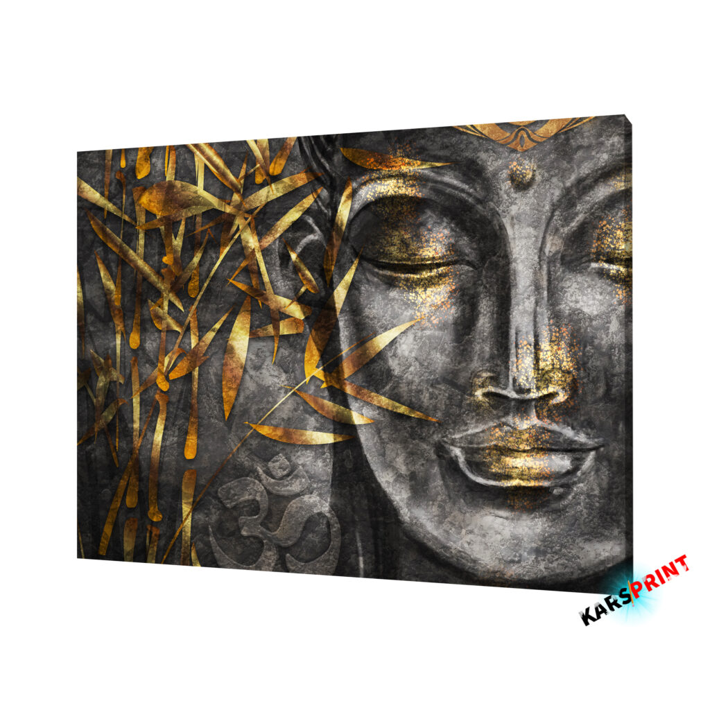 Золотая Будда Постер Картина 70х50
