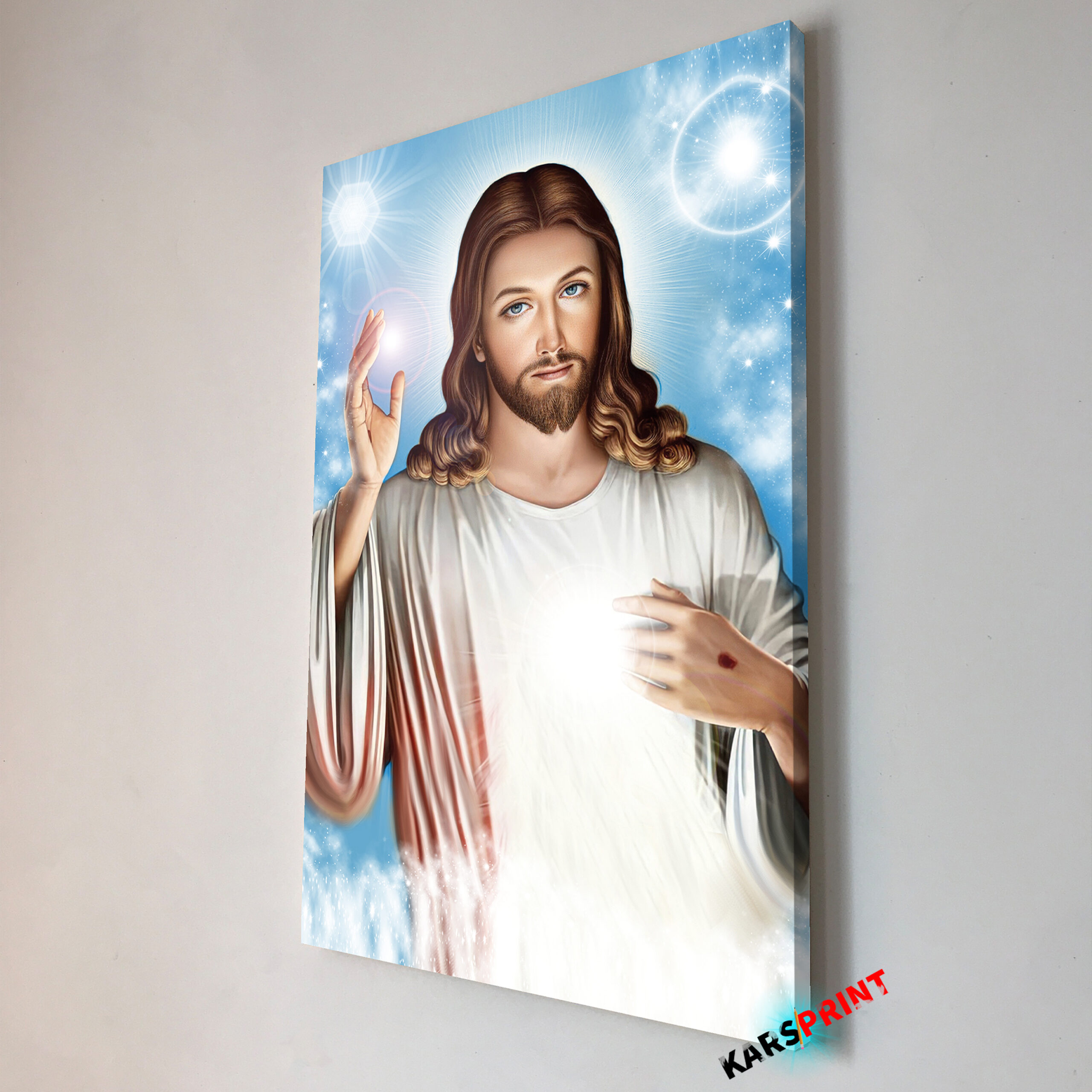 Иисус Христос Постер Картина 40х60