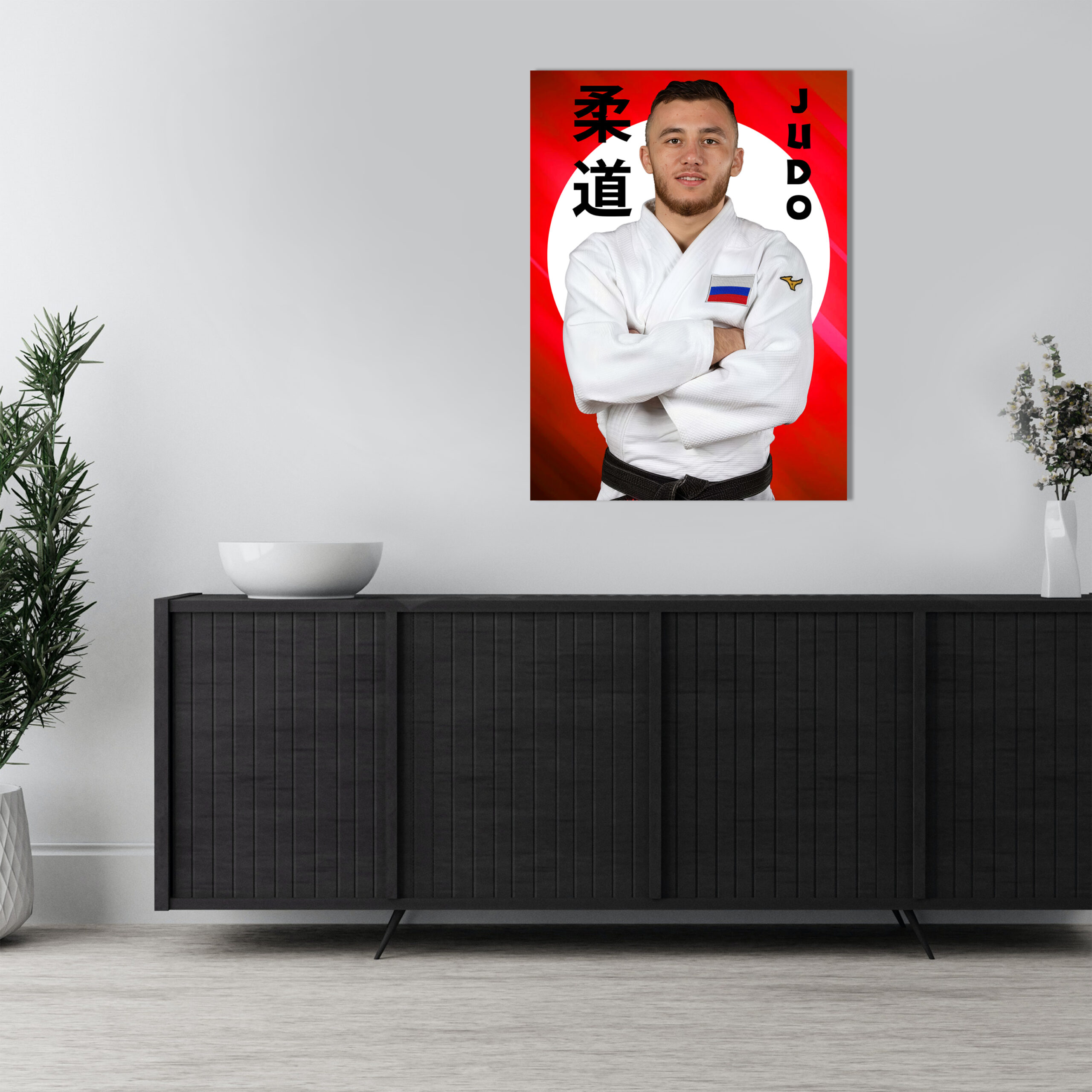 Портрет тренера по дзюдо 50х70 — изображение 4